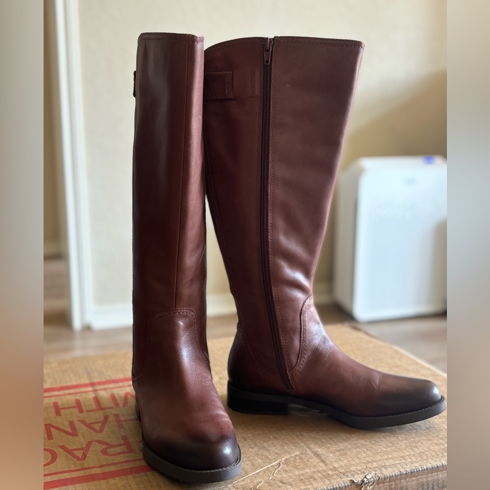 Preston & York Equestrian Brown Leather Boot